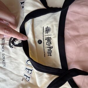 Harry Potter Women's Tank Top - Cream and Black